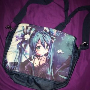 Hatsune Miku Vocaloid Anime Messenger Bag